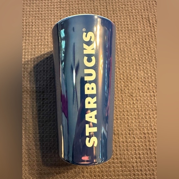 ⭐️Starbucks⭐️ Beautiful, iridescent, ceramic tumbler. Hard to find!! 12 oz - Picture 1 of 7